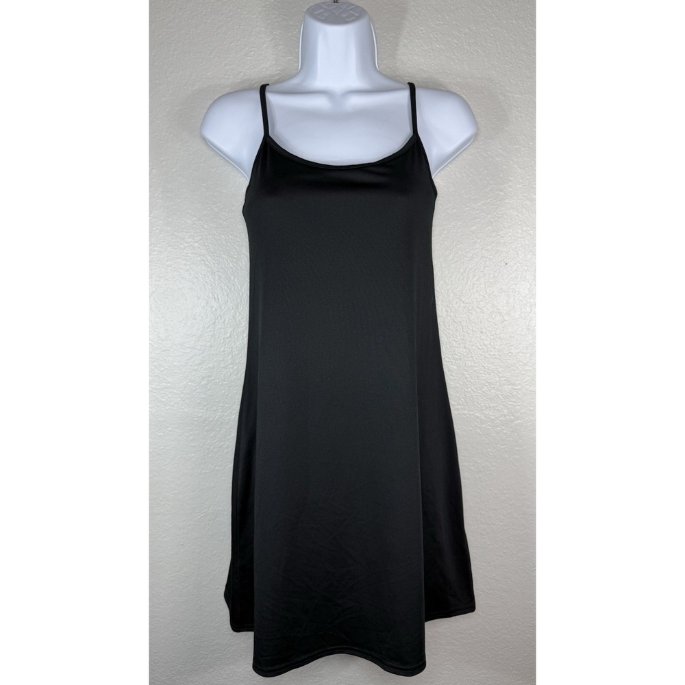 J.CREW Black Sleeveless Athletic dress XS Built-in Shorts Golf Workout Active